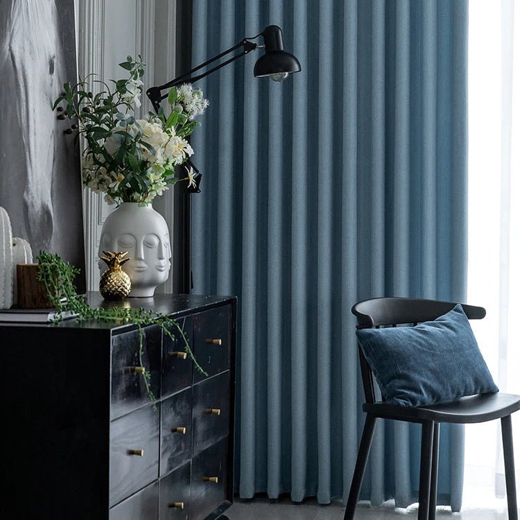 Rideau Occultant - Bleu Pastel