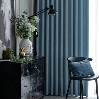 Rideau Occultant - Bleu Pastel