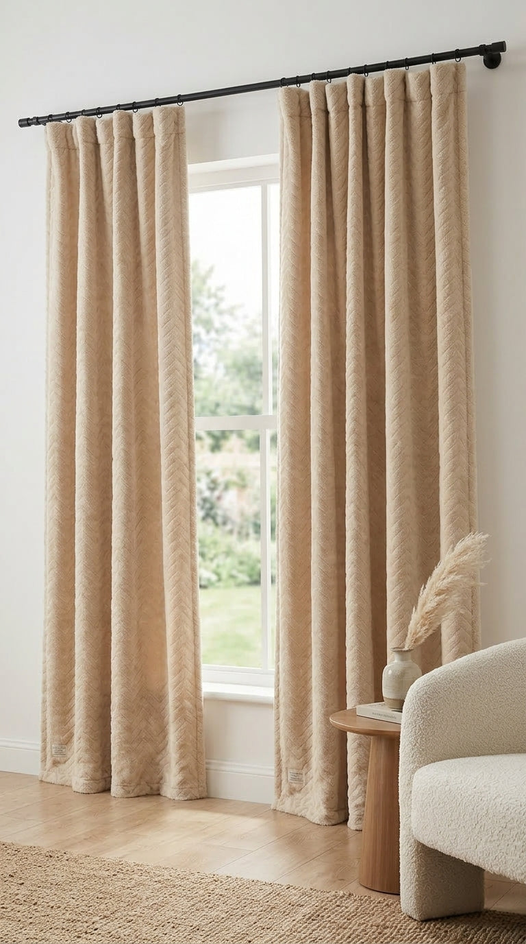 Rideau Anti-Bruit 30 dB - Beige