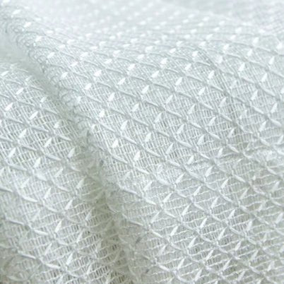 Rideau Voilage - Blanc à Motif