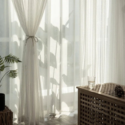 Rideau Voilage - Sylvaire Blanc