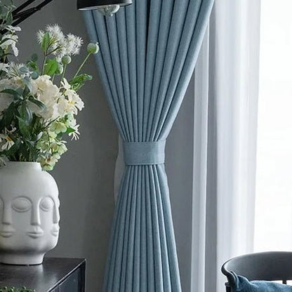 Rideau Occultant - Bleu Pastel