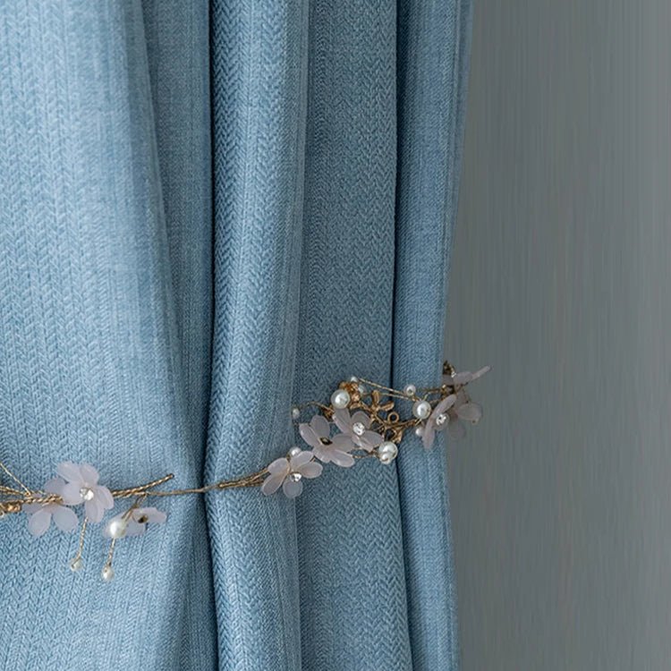 Rideau Occultant - Bleu Pastel