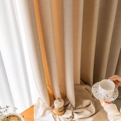 Rideau Beige Chiné
