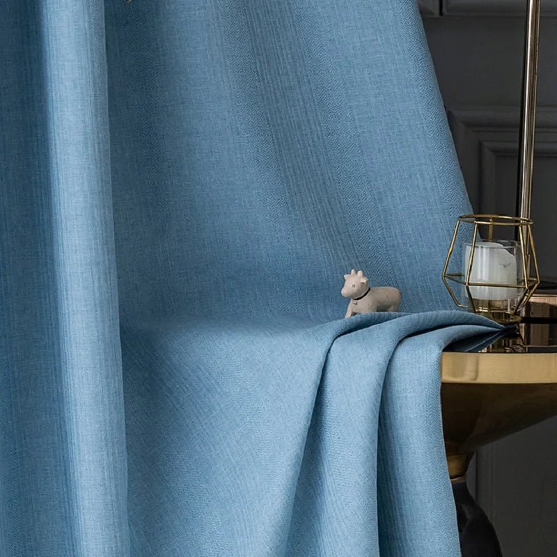 Rideau Occultant - Bleu Pastel
