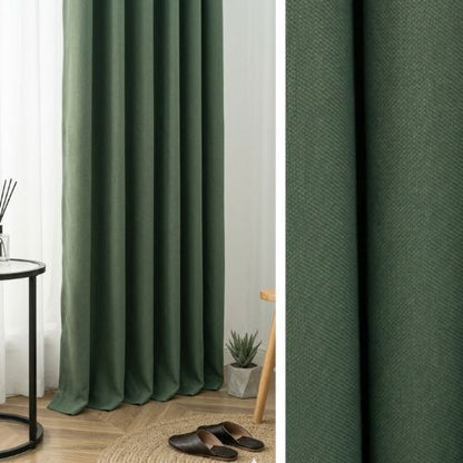 Rideau Vert Sapin Occultant