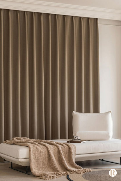 Rideau Occultant - Beige Taupe