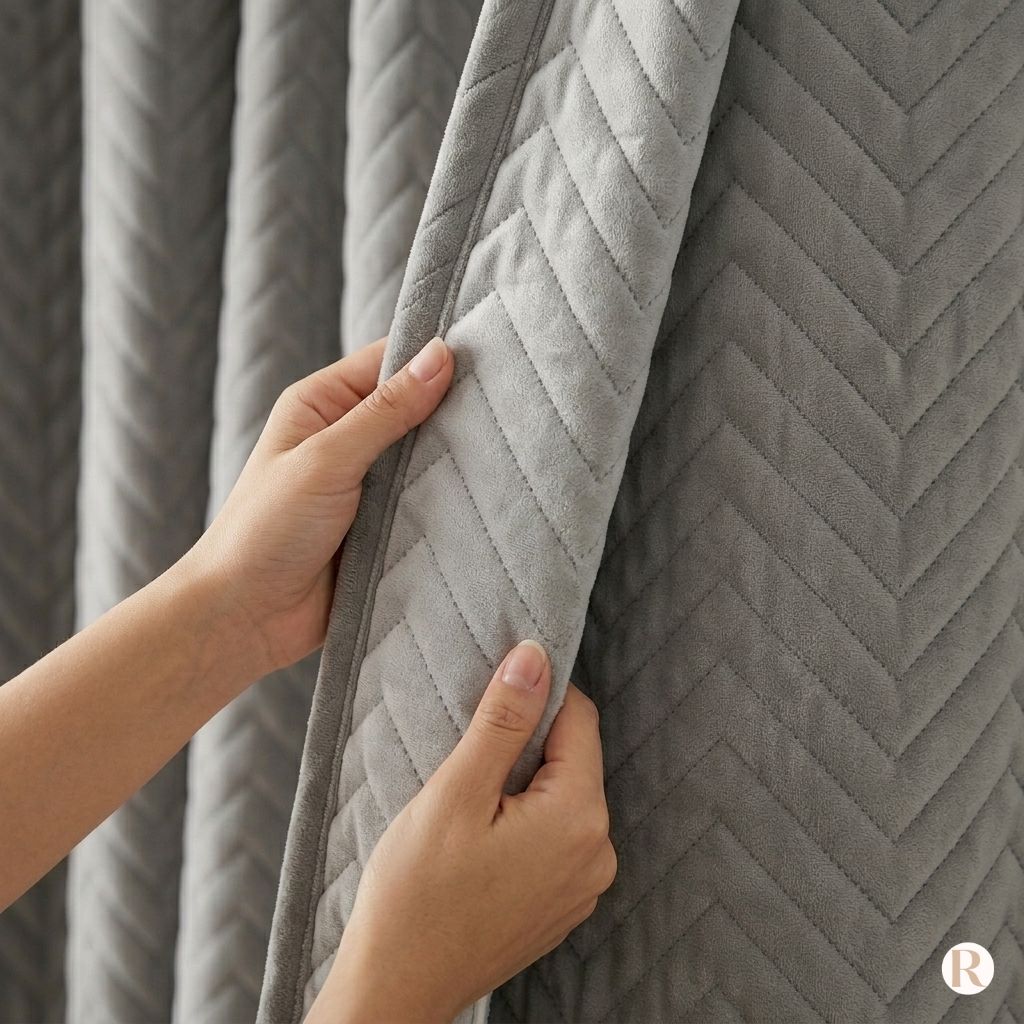 Rideau Anti-Bruit 30 dB - Gris