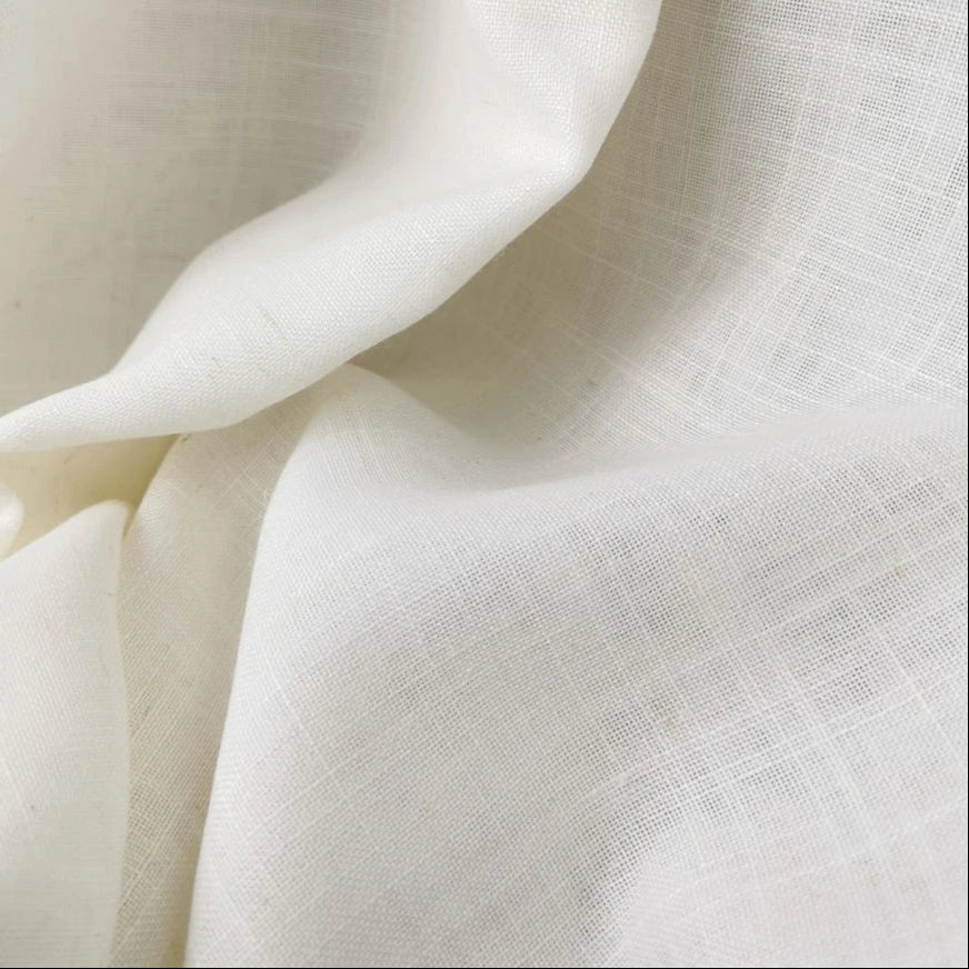 Rideau Voilage - Semi-Transparent Blanc