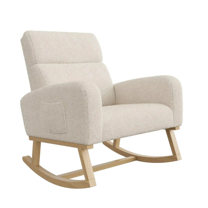 TERRA - Rocking Chair Teddy Dossier Haut