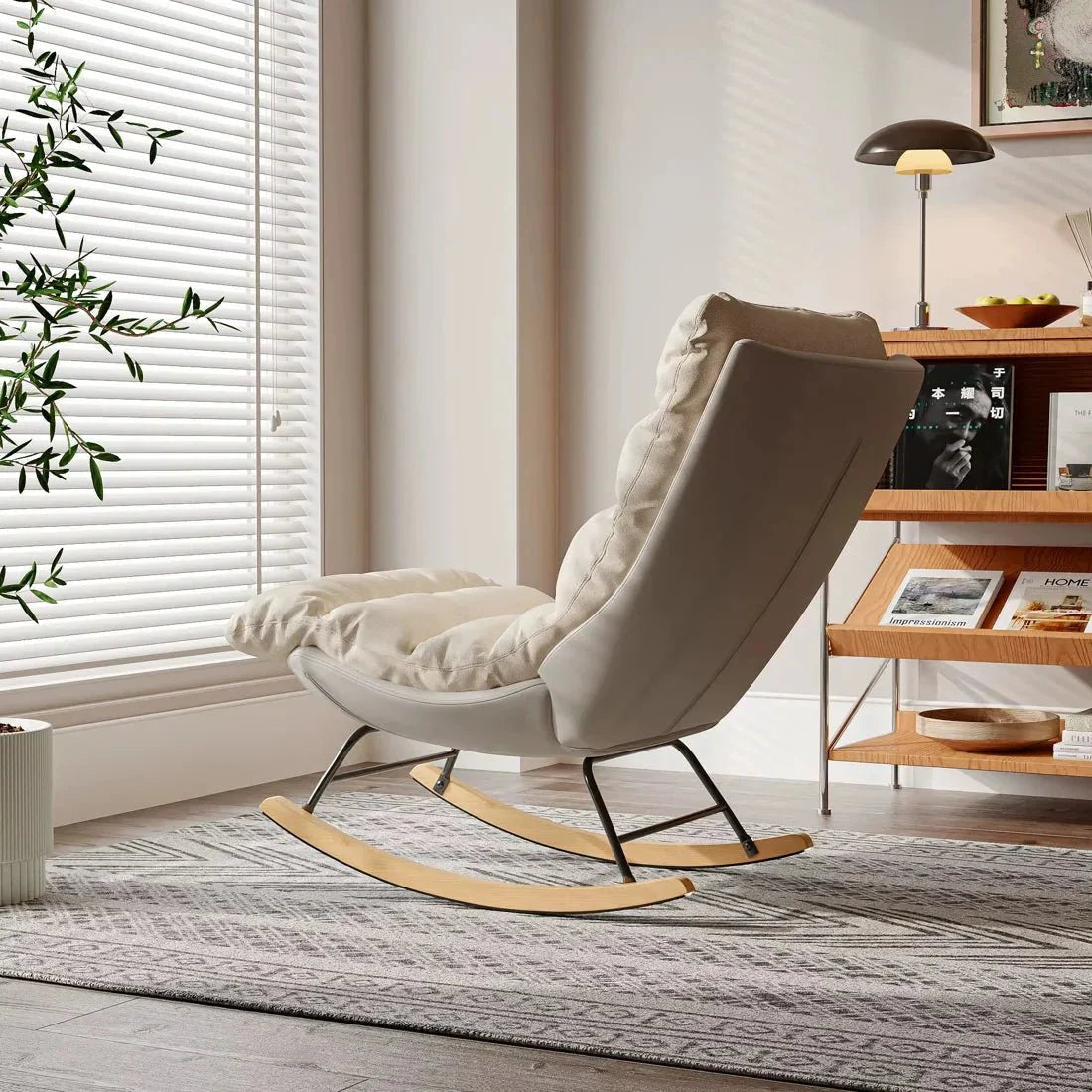 NORDIA – Fauteuil à Bascule Confort Cocon
