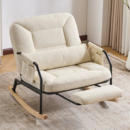 ELIOS – Rocking Chair Inclinable Corduroy