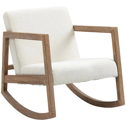 VELORIA – Rocking Chair Nordique Bouclette