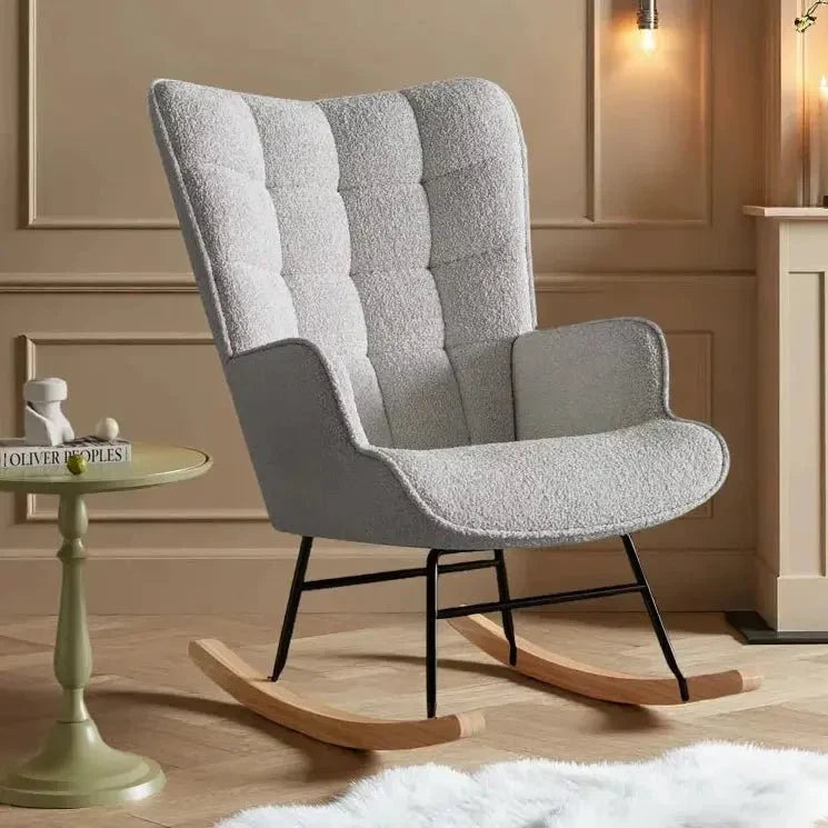 CLOUDA – Rocking Chair Teddy Dossier Haut