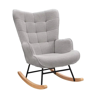 CLOUDA – Rocking Chair Teddy Dossier Haut