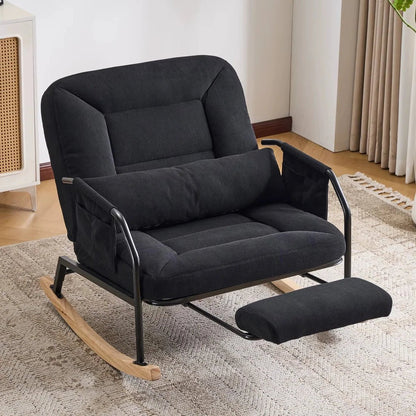 ELIOS – Rocking Chair Inclinable Corduroy
