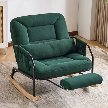 ELIOS – Rocking Chair Inclinable Corduroy