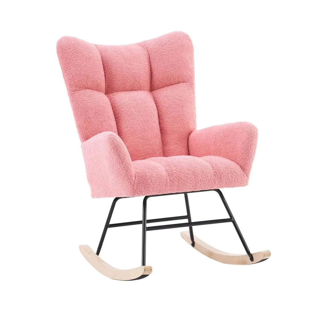ALBA – Fauteuil à Bascule Bouclé