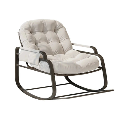 RIVANA - Rocking Chair Rotin Extérieur