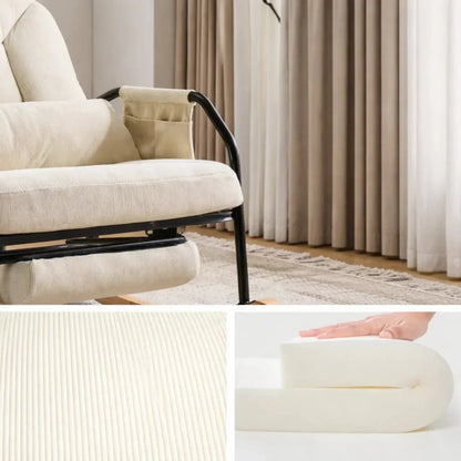 ELIOS – Rocking Chair Inclinable Corduroy