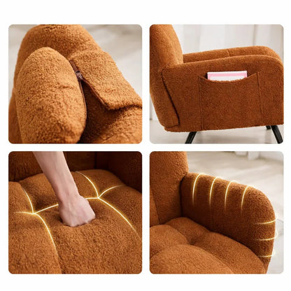 TEDDYA - Rocking Chair Teddy Confortable