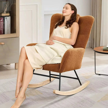 TEDDYA - Rocking Chair Teddy Confortable