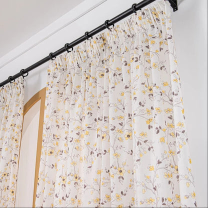 Rideau Fleuri Jaune
