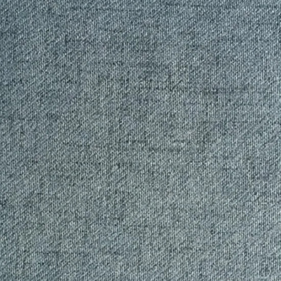 Rideau Effet Lin - Gris Bleu