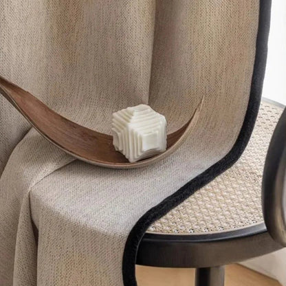 Rideau Effet Lin - Naturel