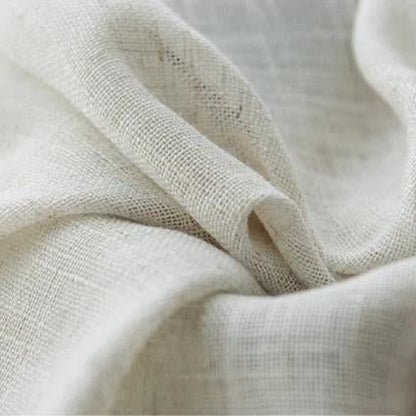 Rideau Lin - Voilage Beige Clair