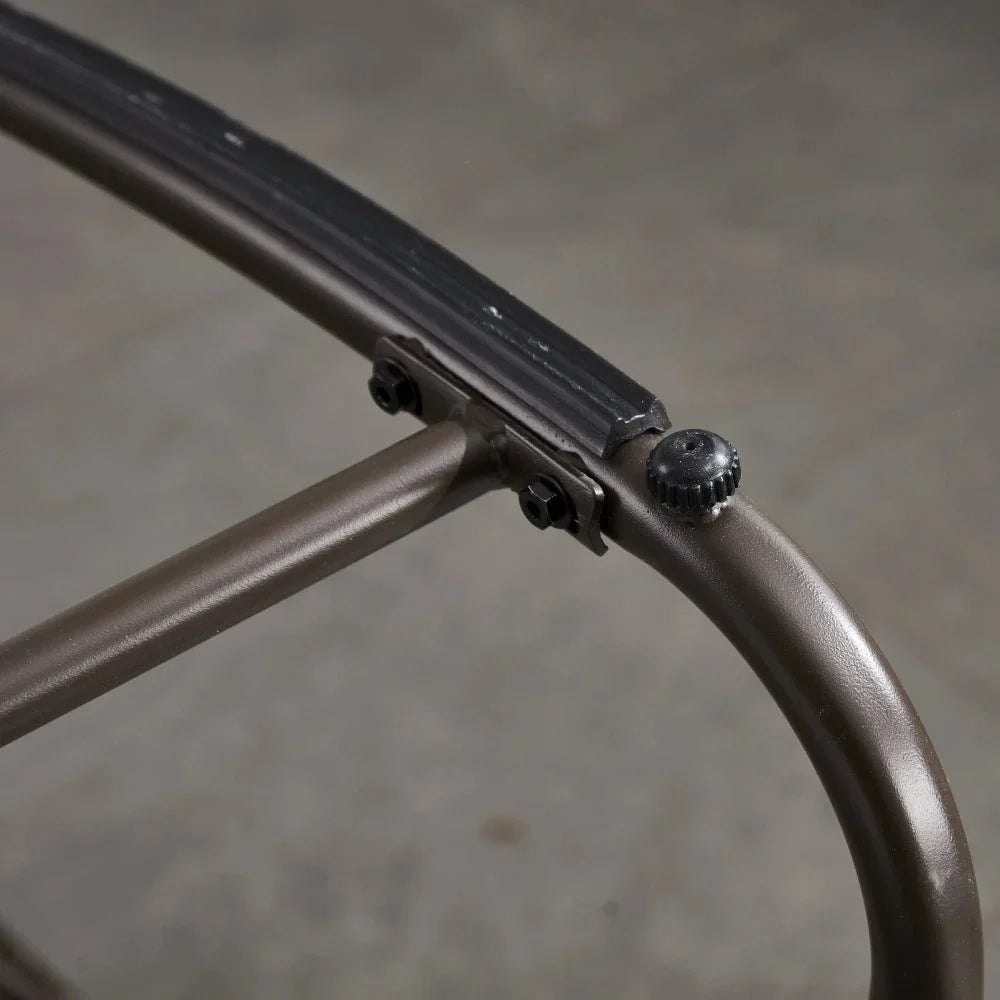 MIRA – Fauteuil à Bascule Papasan Rotin & Velours Côtelé